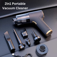 2 in 1 Portable Vacuum Cleaner